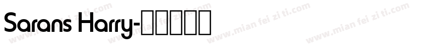 Sarans Harry字体转换